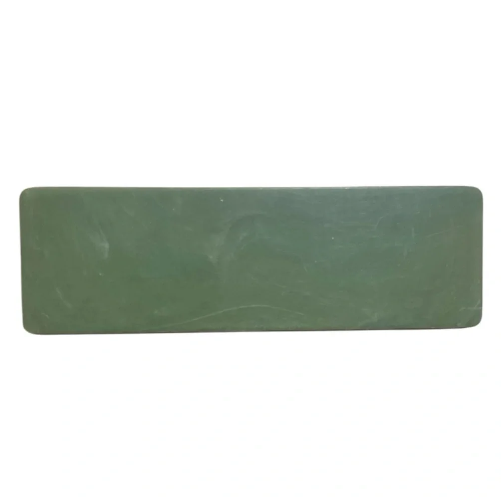 Vintage Coro Jade Green Marbled Plastic Jewelry Box Filigree Details Mid Century